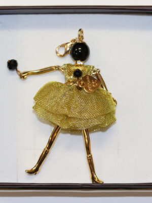 Gold Doll Pendant