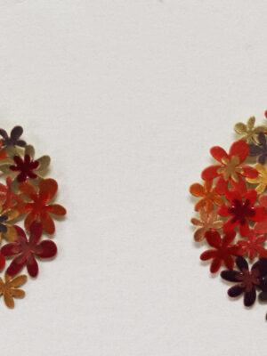 Multicolor Flower Earrings